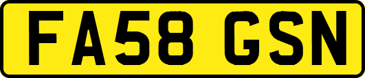 FA58GSN
