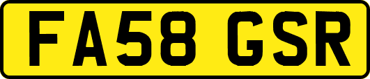 FA58GSR