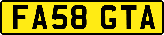 FA58GTA