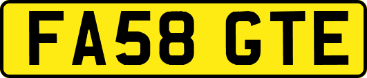 FA58GTE