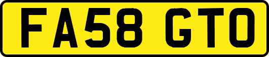 FA58GTO