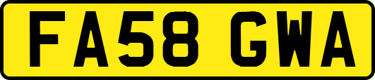 FA58GWA
