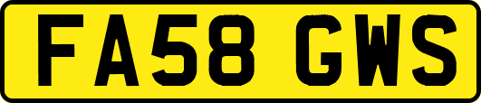 FA58GWS
