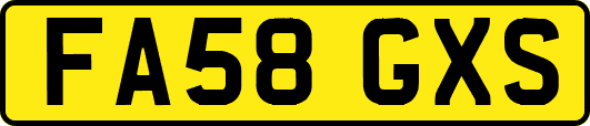 FA58GXS