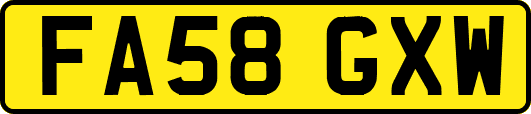 FA58GXW