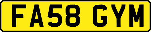 FA58GYM
