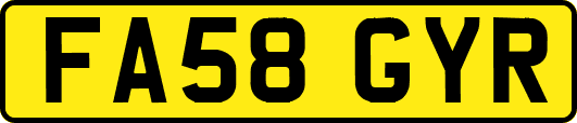 FA58GYR