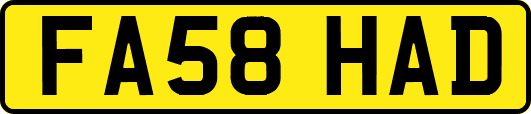 FA58HAD
