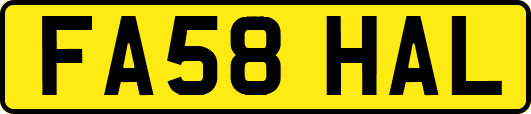 FA58HAL