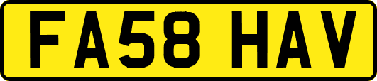 FA58HAV