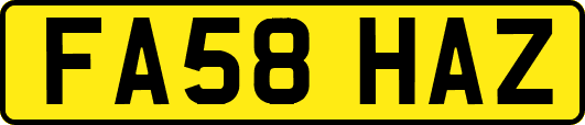 FA58HAZ