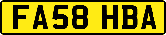 FA58HBA