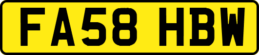 FA58HBW