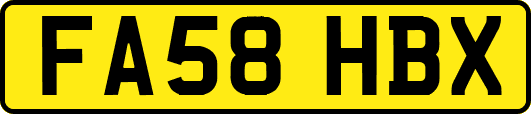 FA58HBX