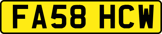 FA58HCW