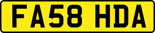 FA58HDA