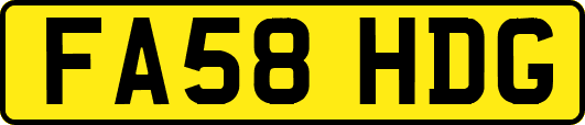 FA58HDG