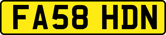 FA58HDN