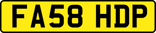 FA58HDP