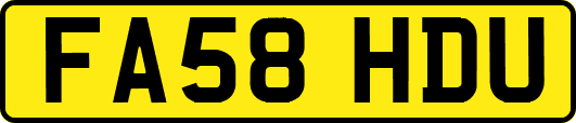 FA58HDU