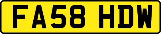 FA58HDW