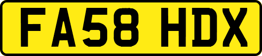 FA58HDX