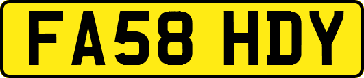 FA58HDY