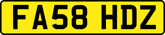 FA58HDZ