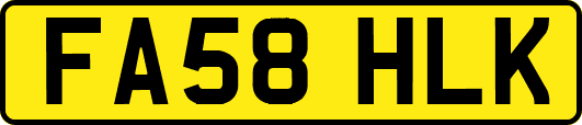 FA58HLK