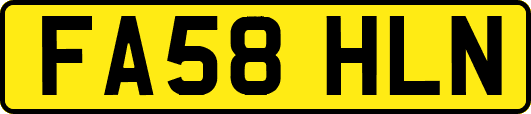 FA58HLN