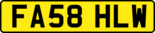 FA58HLW