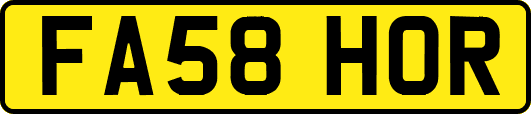 FA58HOR