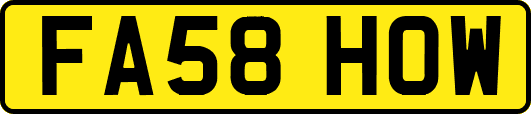 FA58HOW