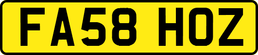 FA58HOZ