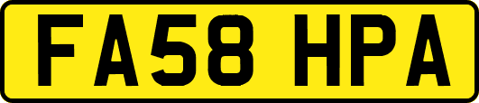 FA58HPA