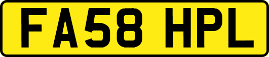 FA58HPL