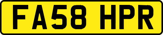 FA58HPR