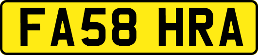 FA58HRA