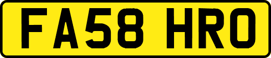 FA58HRO