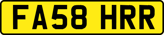 FA58HRR