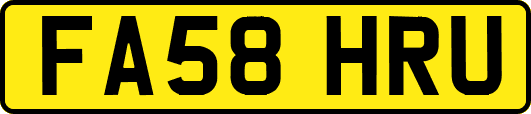 FA58HRU