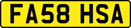 FA58HSA