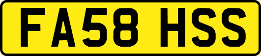 FA58HSS