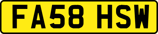 FA58HSW