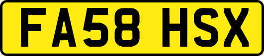 FA58HSX