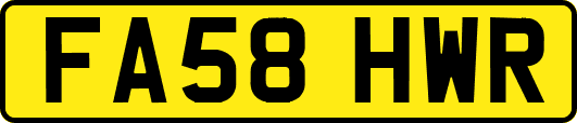 FA58HWR