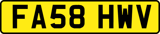 FA58HWV