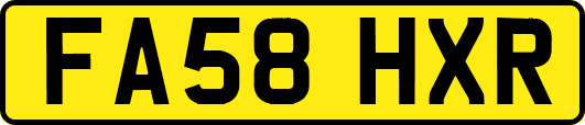 FA58HXR