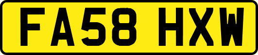 FA58HXW