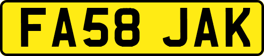 FA58JAK